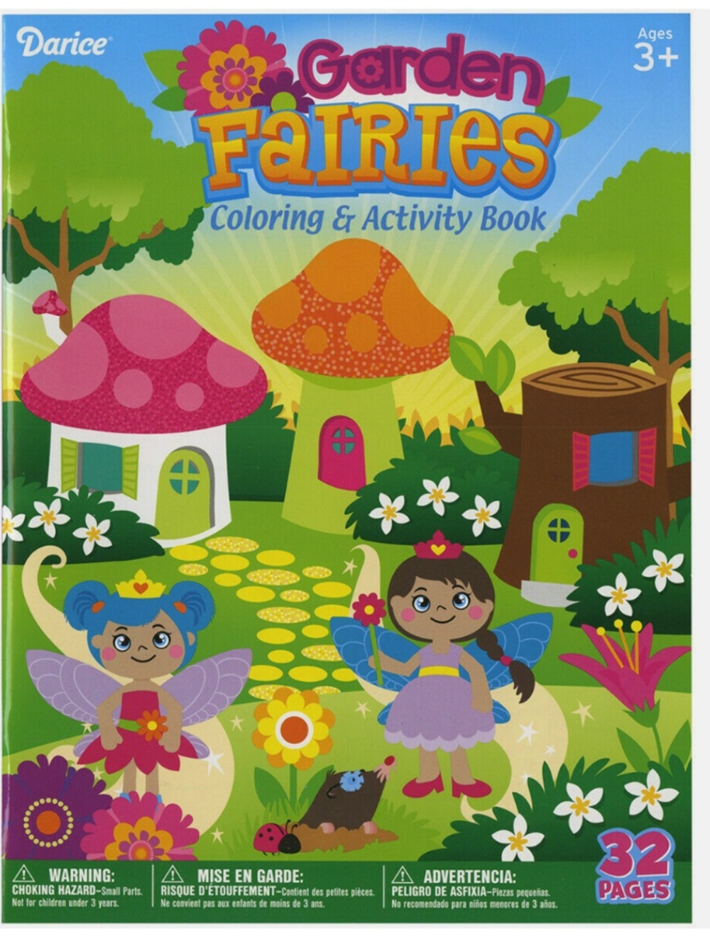 Garden Fairies Kids Coloring Book Coloring Activity BOOK